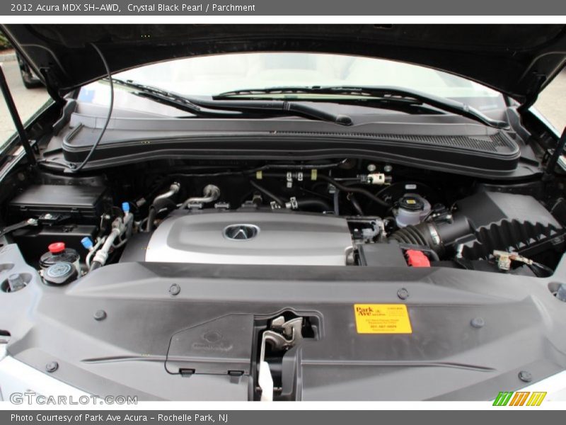 Crystal Black Pearl / Parchment 2012 Acura MDX SH-AWD