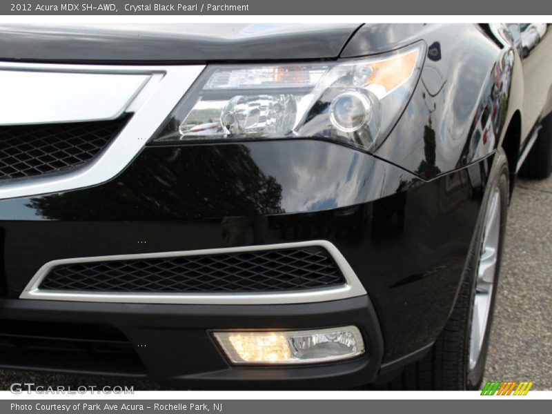 Crystal Black Pearl / Parchment 2012 Acura MDX SH-AWD