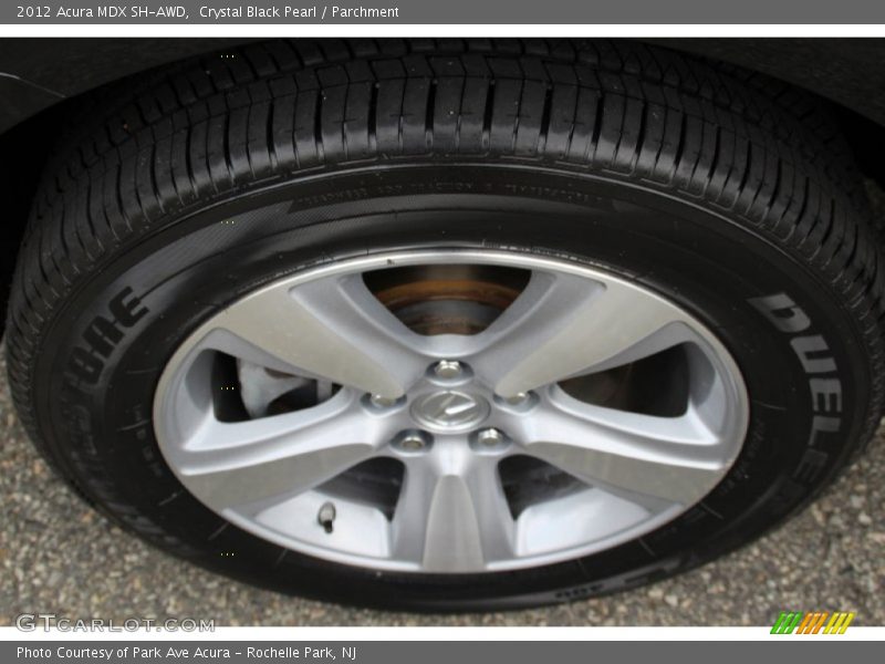 Crystal Black Pearl / Parchment 2012 Acura MDX SH-AWD