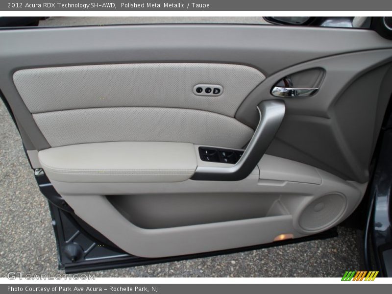 Polished Metal Metallic / Taupe 2012 Acura RDX Technology SH-AWD