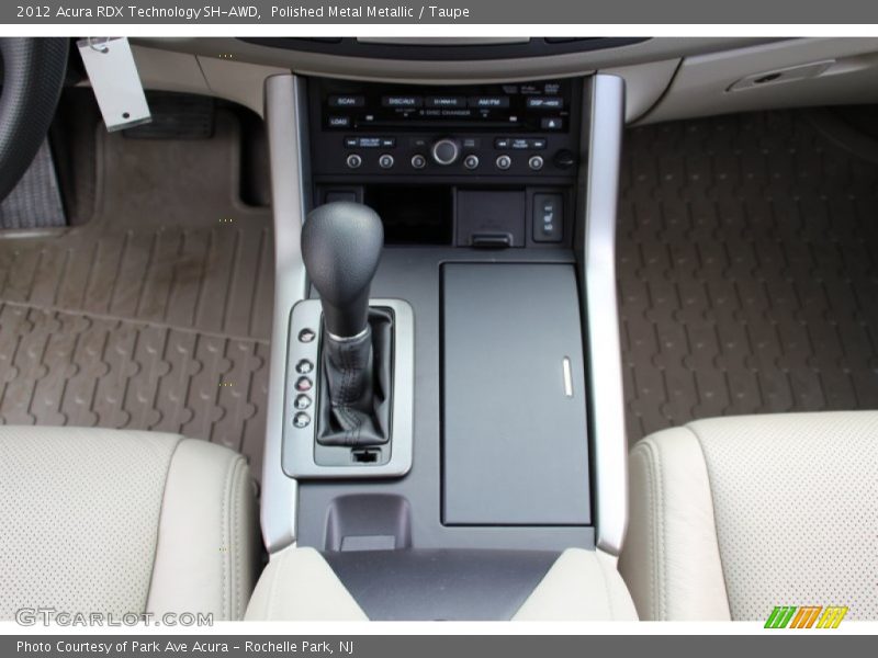 Polished Metal Metallic / Taupe 2012 Acura RDX Technology SH-AWD
