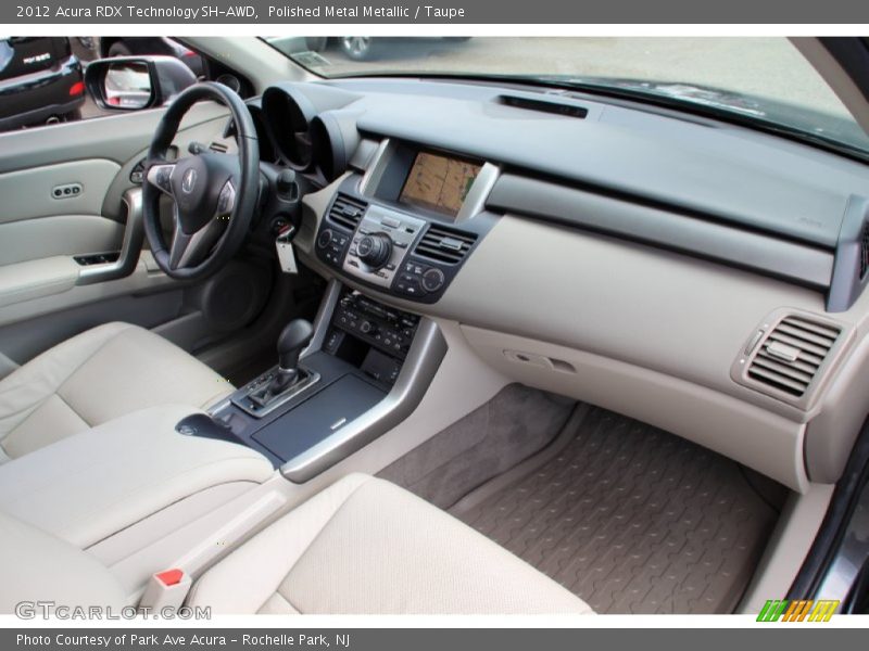 Polished Metal Metallic / Taupe 2012 Acura RDX Technology SH-AWD