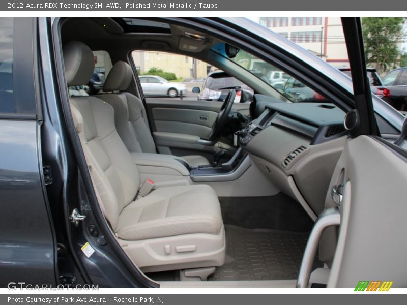 Polished Metal Metallic / Taupe 2012 Acura RDX Technology SH-AWD