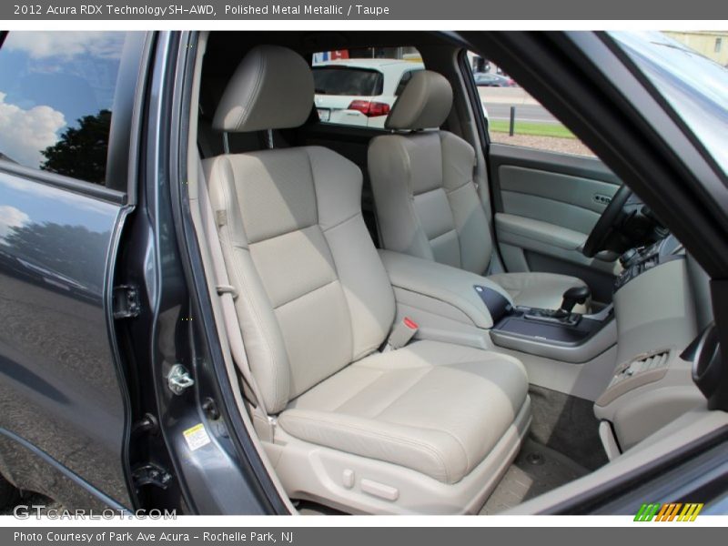 Polished Metal Metallic / Taupe 2012 Acura RDX Technology SH-AWD