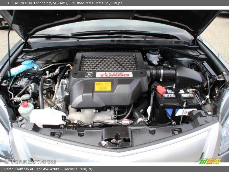 Polished Metal Metallic / Taupe 2012 Acura RDX Technology SH-AWD