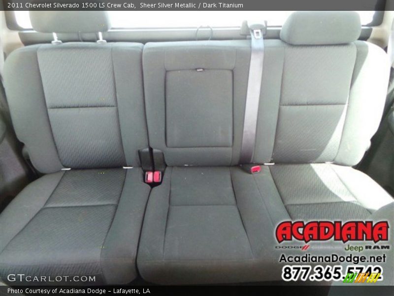 Sheer Silver Metallic / Dark Titanium 2011 Chevrolet Silverado 1500 LS Crew Cab
