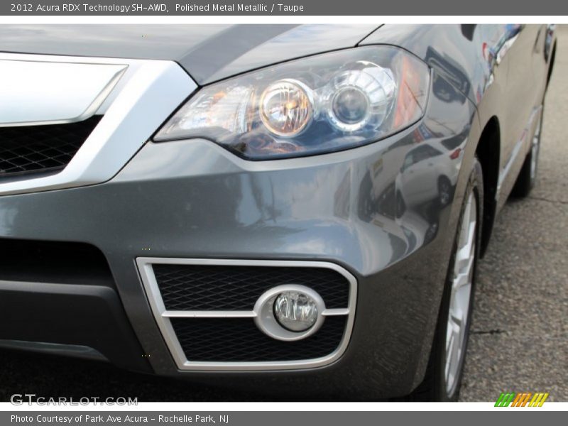 Polished Metal Metallic / Taupe 2012 Acura RDX Technology SH-AWD