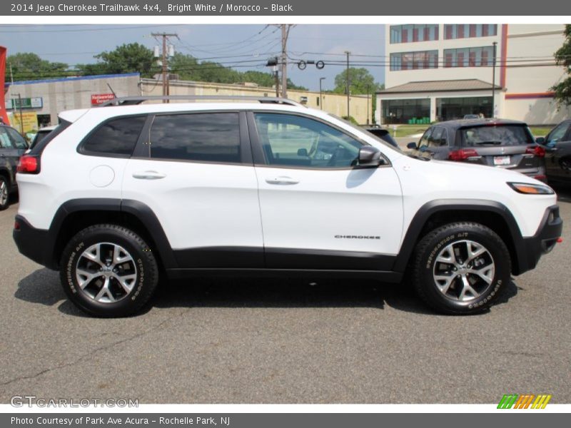 Bright White / Morocco - Black 2014 Jeep Cherokee Trailhawk 4x4