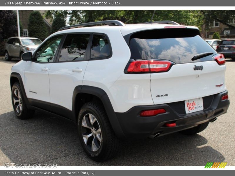 Bright White / Morocco - Black 2014 Jeep Cherokee Trailhawk 4x4