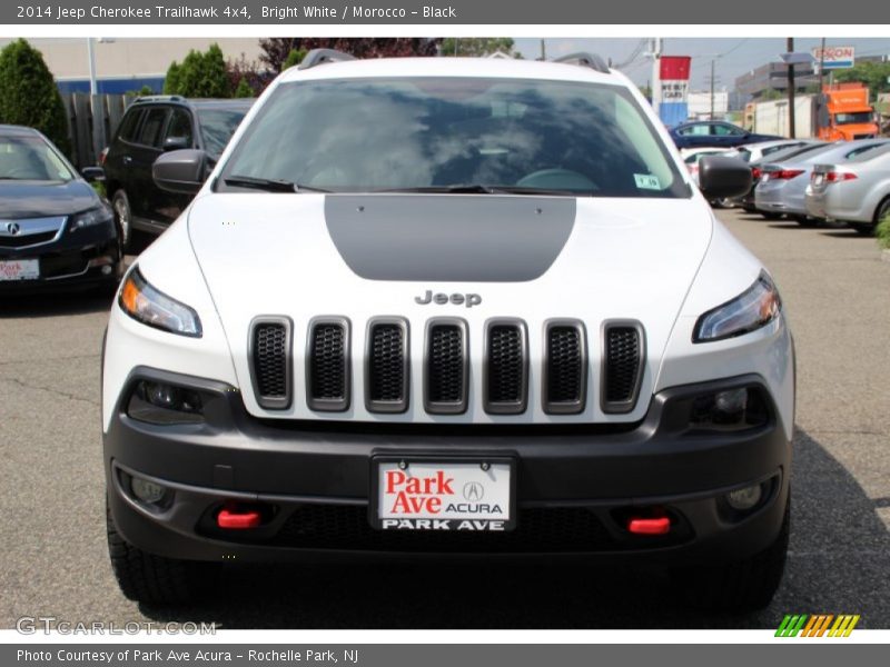 Bright White / Morocco - Black 2014 Jeep Cherokee Trailhawk 4x4