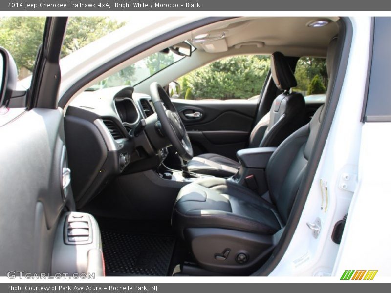 Bright White / Morocco - Black 2014 Jeep Cherokee Trailhawk 4x4
