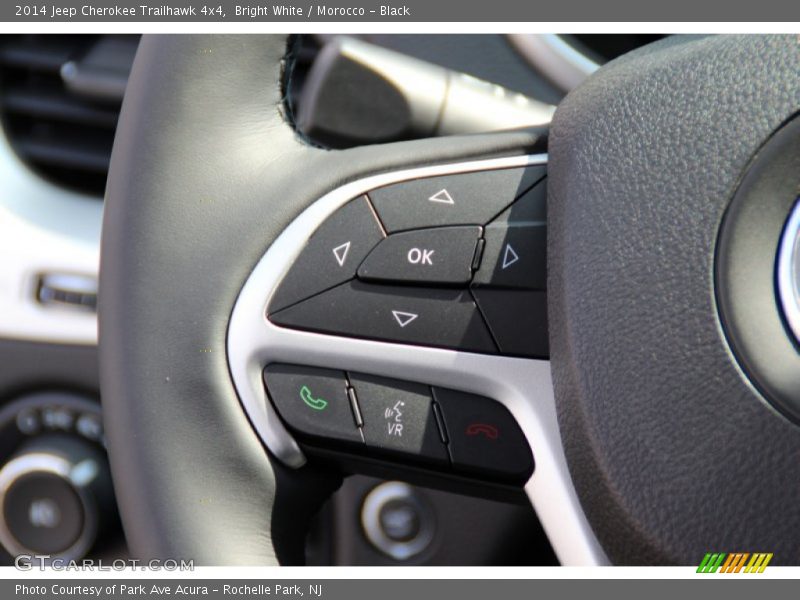 Bright White / Morocco - Black 2014 Jeep Cherokee Trailhawk 4x4