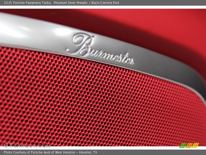 Audio System of 2015 Panamera Turbo