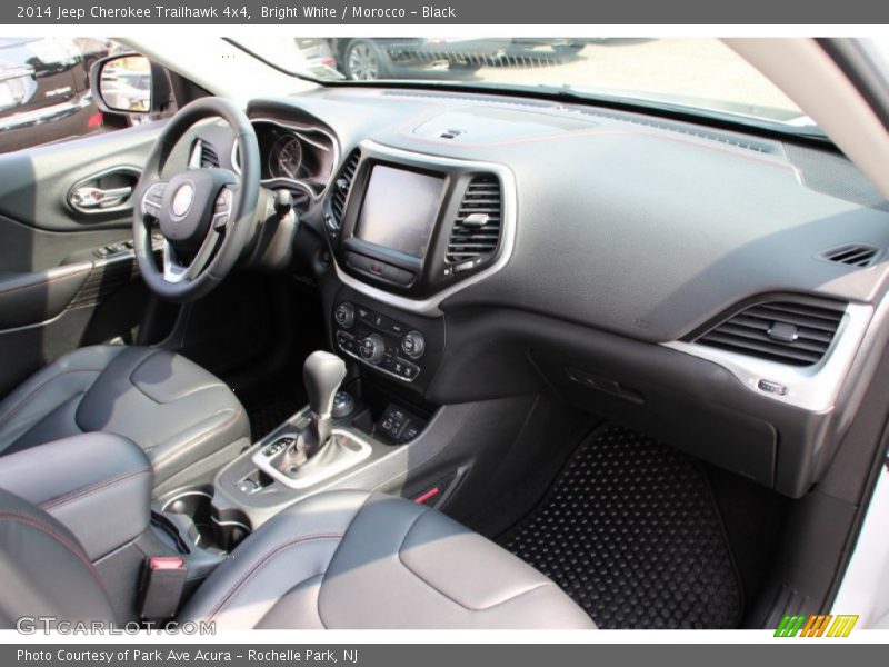 Bright White / Morocco - Black 2014 Jeep Cherokee Trailhawk 4x4