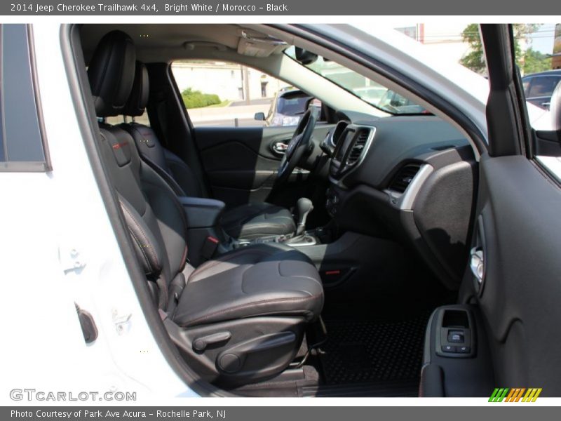 Bright White / Morocco - Black 2014 Jeep Cherokee Trailhawk 4x4