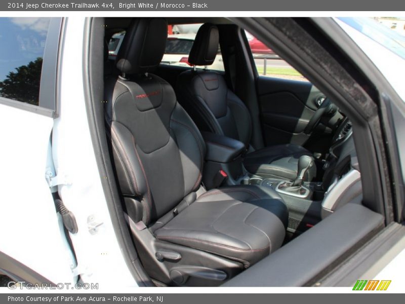 Bright White / Morocco - Black 2014 Jeep Cherokee Trailhawk 4x4