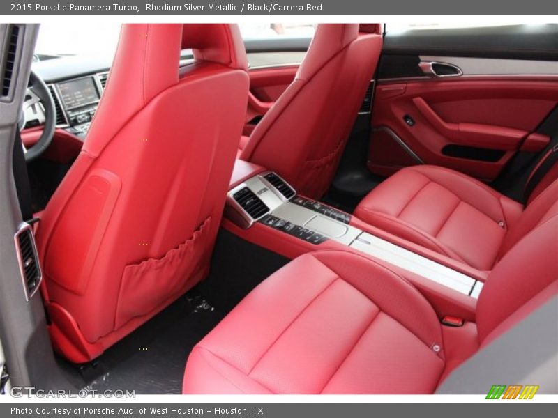 Rear Seat of 2015 Panamera Turbo