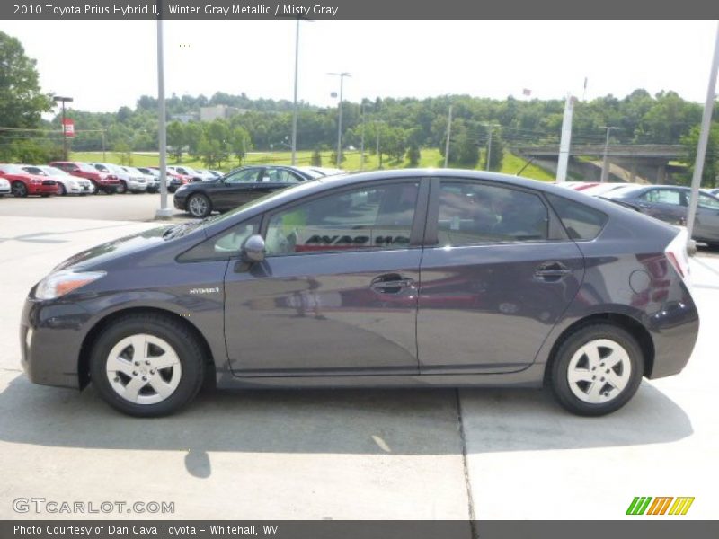 Winter Gray Metallic / Misty Gray 2010 Toyota Prius Hybrid II