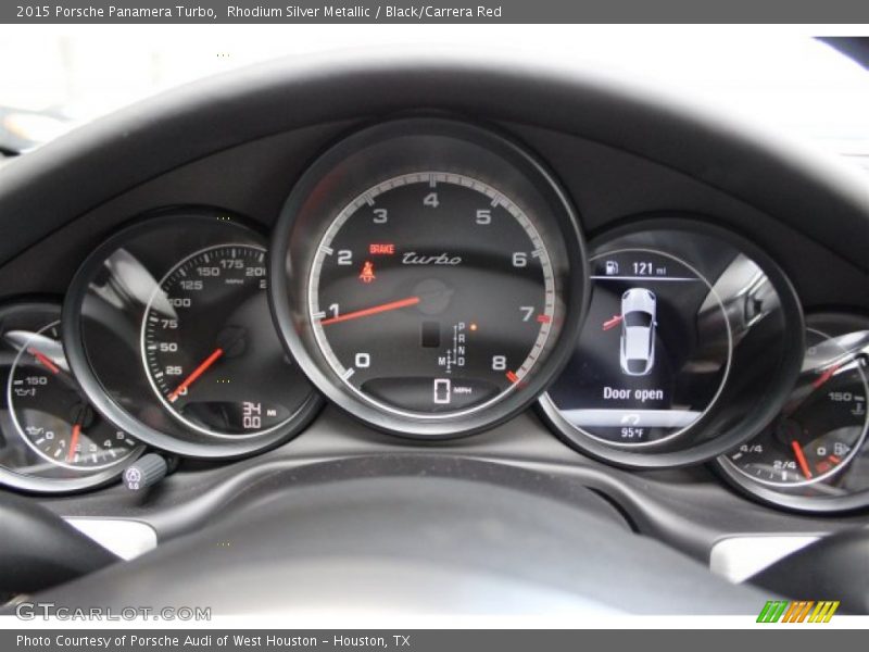  2015 Panamera Turbo Turbo Gauges