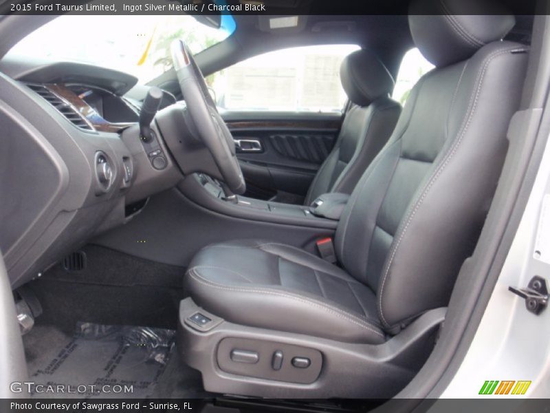 Ingot Silver Metallic / Charcoal Black 2015 Ford Taurus Limited