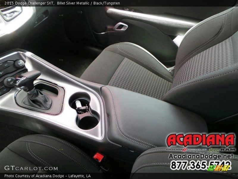 Billet Silver Metallic / Black/Tungsten 2015 Dodge Challenger SXT