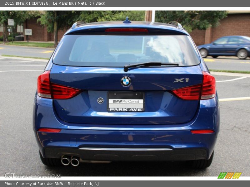 Le Mans Blue Metallic / Black 2015 BMW X1 xDrive28i