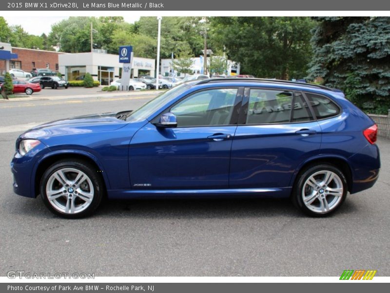 Le Mans Blue Metallic / Black 2015 BMW X1 xDrive28i
