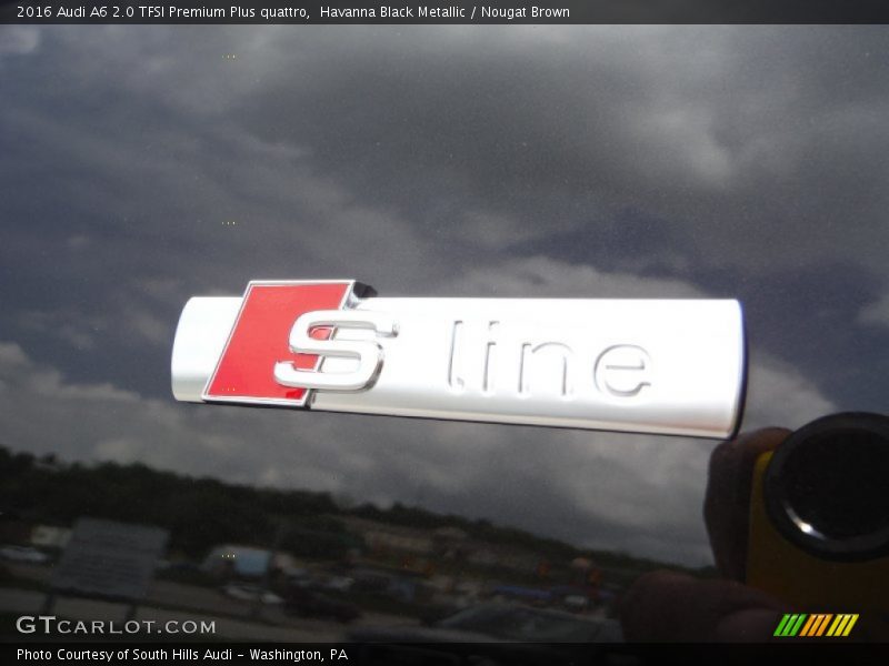 Havanna Black Metallic / Nougat Brown 2016 Audi A6 2.0 TFSI Premium Plus quattro