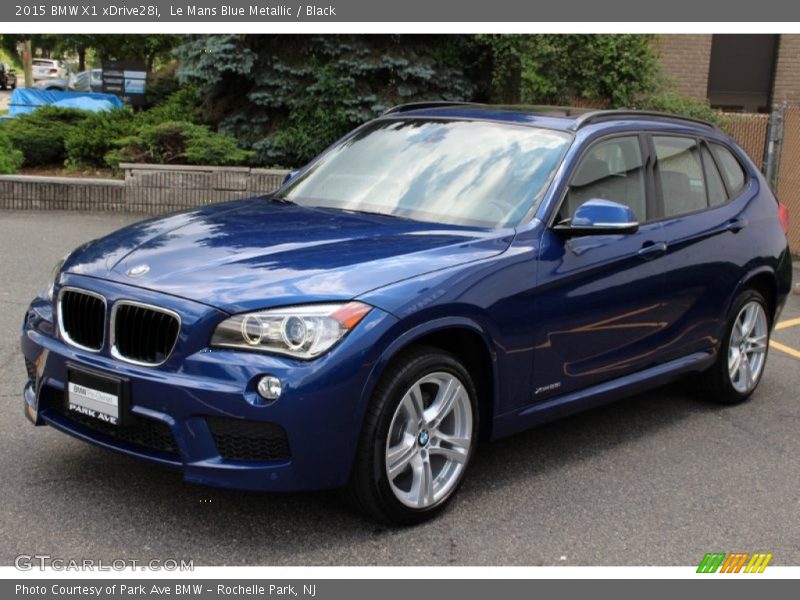 Le Mans Blue Metallic / Black 2015 BMW X1 xDrive28i
