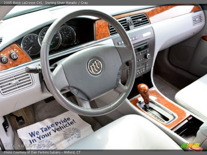 Sterling Silver Metallic / Gray 2005 Buick LaCrosse CXS