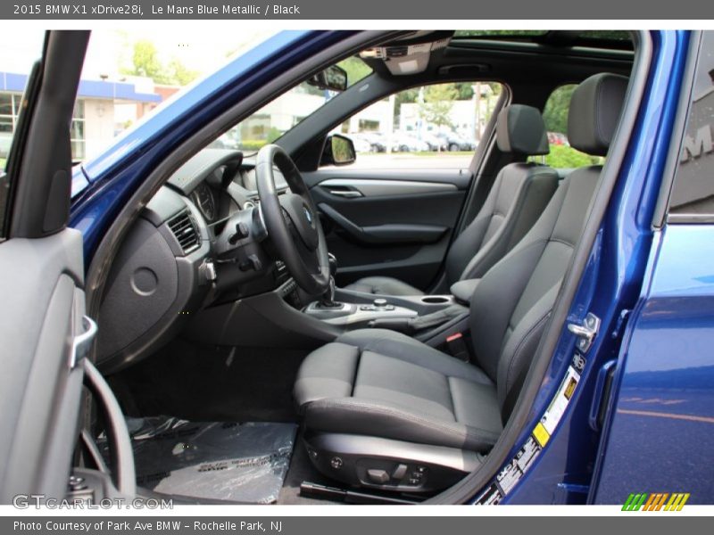Le Mans Blue Metallic / Black 2015 BMW X1 xDrive28i