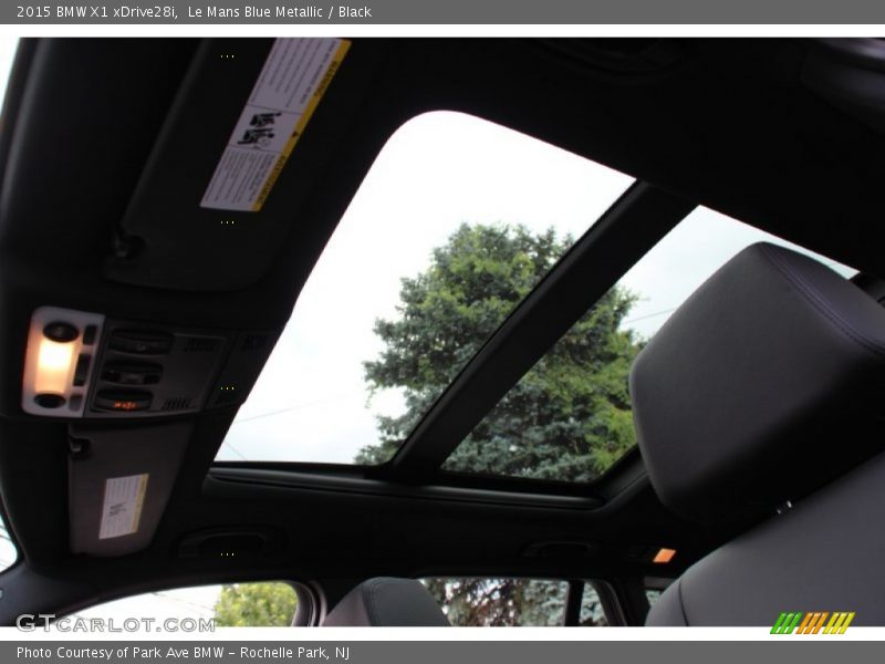 Le Mans Blue Metallic / Black 2015 BMW X1 xDrive28i