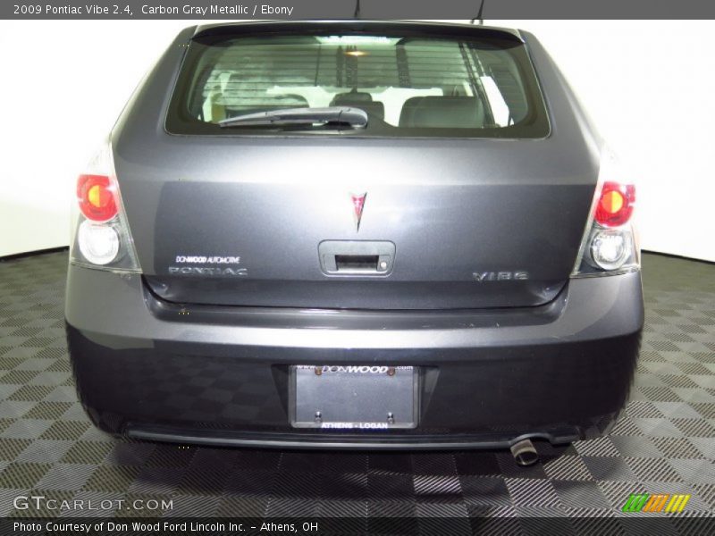 Carbon Gray Metallic / Ebony 2009 Pontiac Vibe 2.4