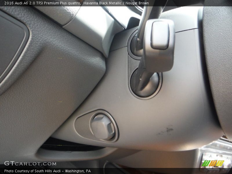 Havanna Black Metallic / Nougat Brown 2016 Audi A6 2.0 TFSI Premium Plus quattro