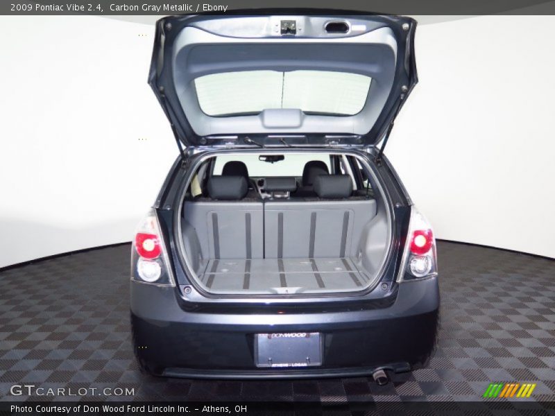 Carbon Gray Metallic / Ebony 2009 Pontiac Vibe 2.4