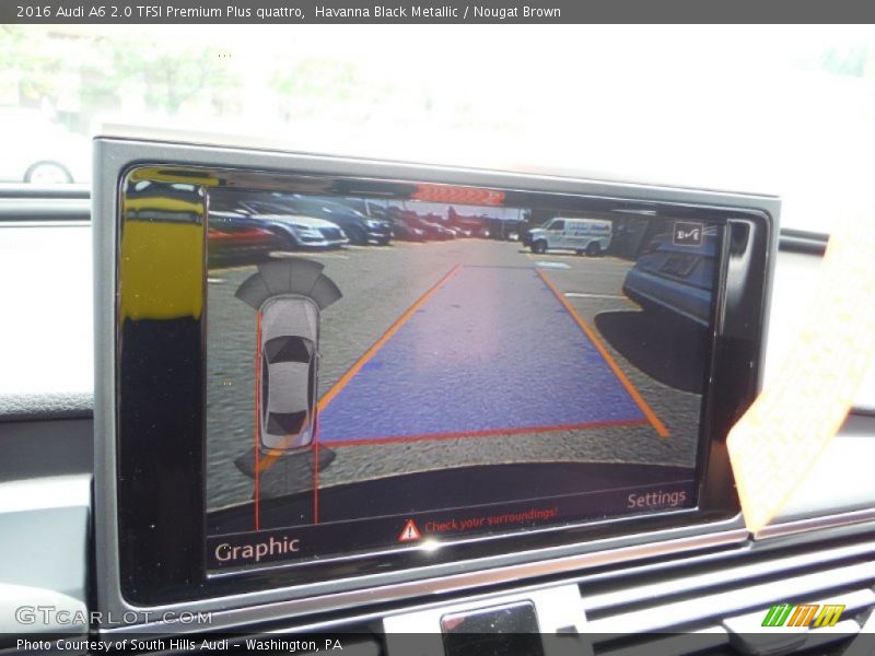 Havanna Black Metallic / Nougat Brown 2016 Audi A6 2.0 TFSI Premium Plus quattro