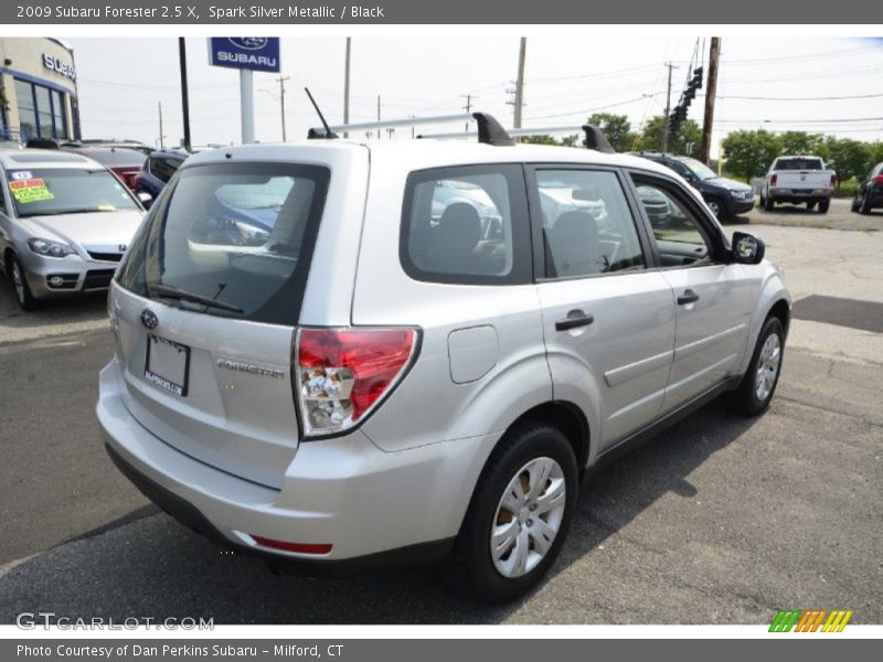 Spark Silver Metallic / Black 2009 Subaru Forester 2.5 X