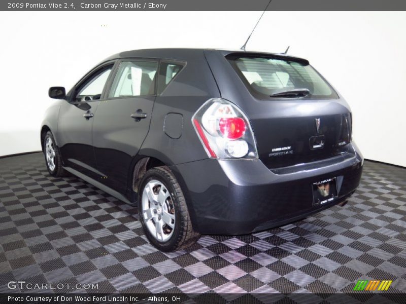 Carbon Gray Metallic / Ebony 2009 Pontiac Vibe 2.4