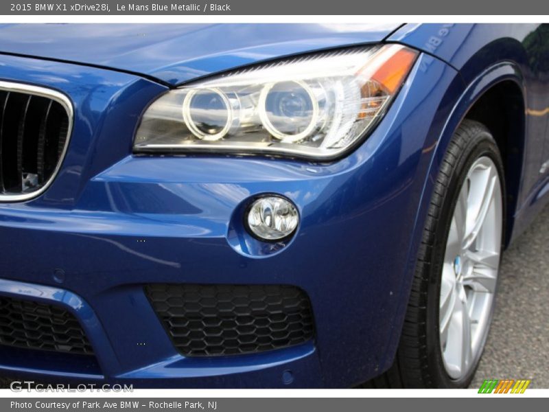 Le Mans Blue Metallic / Black 2015 BMW X1 xDrive28i