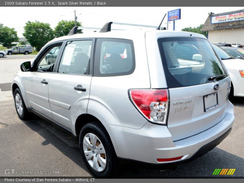 Spark Silver Metallic / Black 2009 Subaru Forester 2.5 X