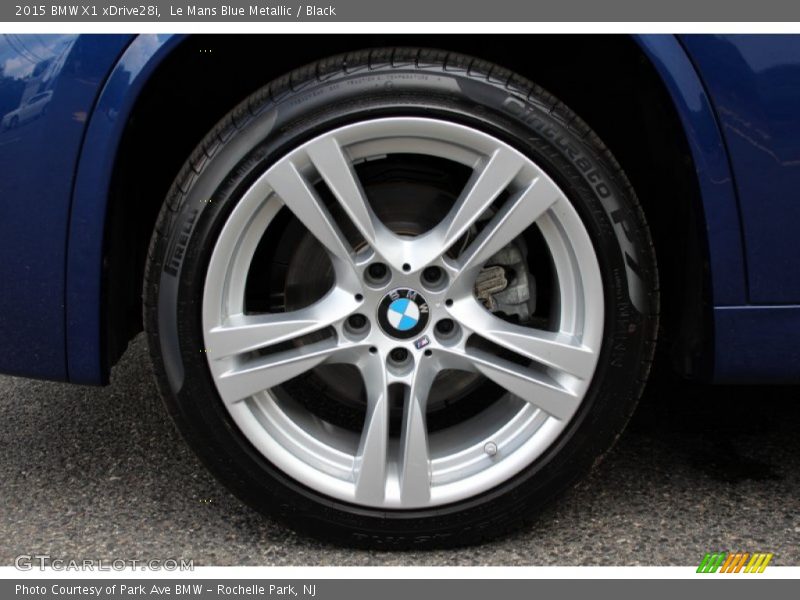 Le Mans Blue Metallic / Black 2015 BMW X1 xDrive28i