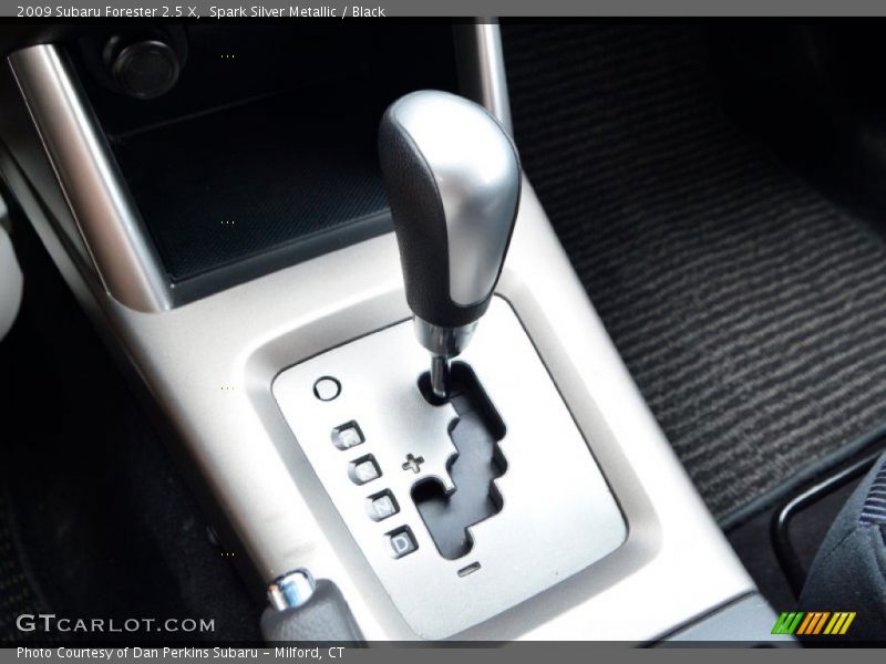 Spark Silver Metallic / Black 2009 Subaru Forester 2.5 X