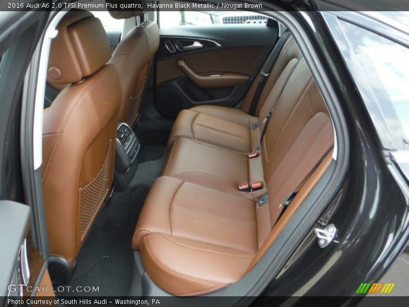 Havanna Black Metallic / Nougat Brown 2016 Audi A6 2.0 TFSI Premium Plus quattro