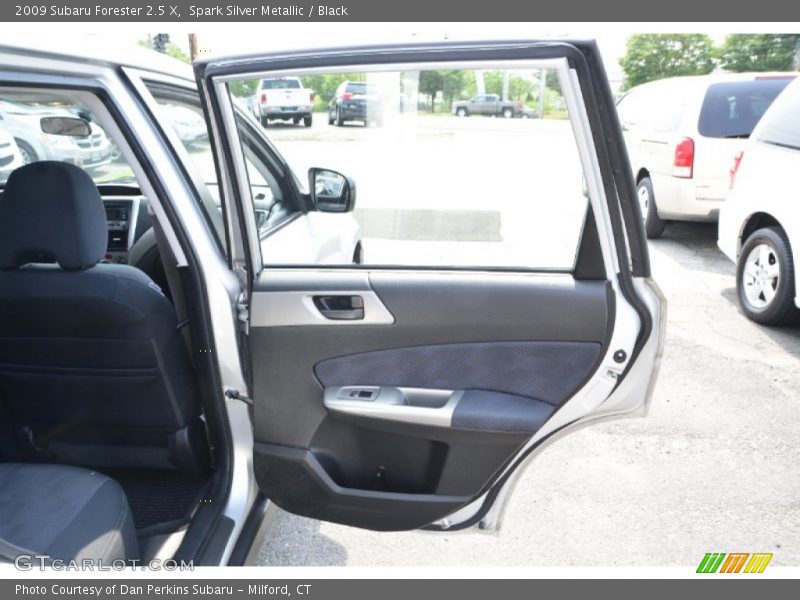 Spark Silver Metallic / Black 2009 Subaru Forester 2.5 X