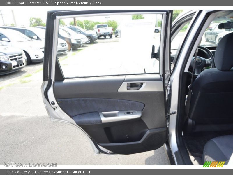 Spark Silver Metallic / Black 2009 Subaru Forester 2.5 X