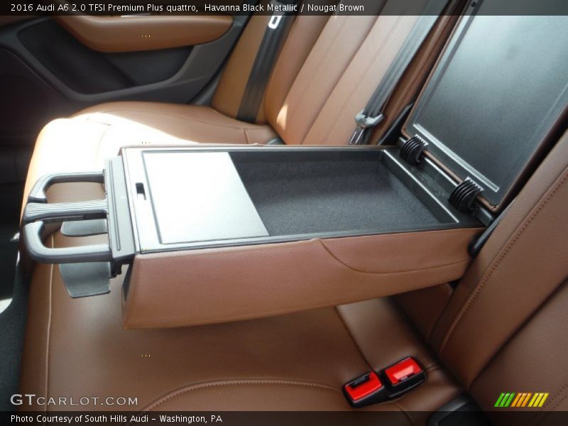 Havanna Black Metallic / Nougat Brown 2016 Audi A6 2.0 TFSI Premium Plus quattro