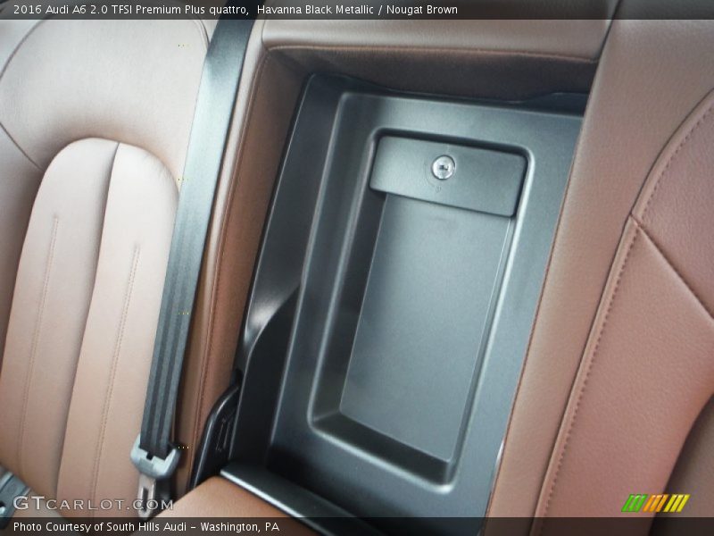 Havanna Black Metallic / Nougat Brown 2016 Audi A6 2.0 TFSI Premium Plus quattro