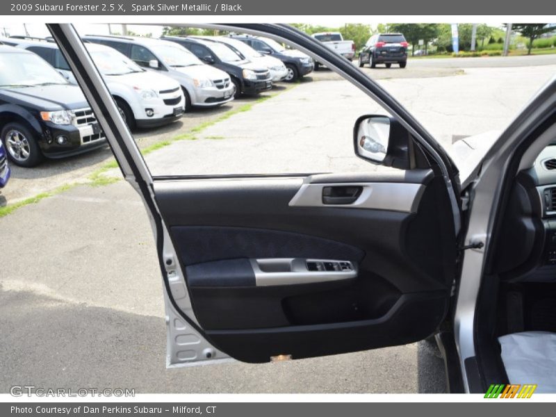 Spark Silver Metallic / Black 2009 Subaru Forester 2.5 X