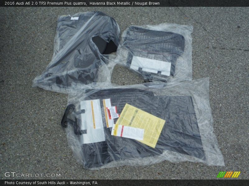 Havanna Black Metallic / Nougat Brown 2016 Audi A6 2.0 TFSI Premium Plus quattro