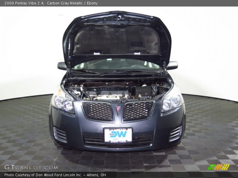 Carbon Gray Metallic / Ebony 2009 Pontiac Vibe 2.4